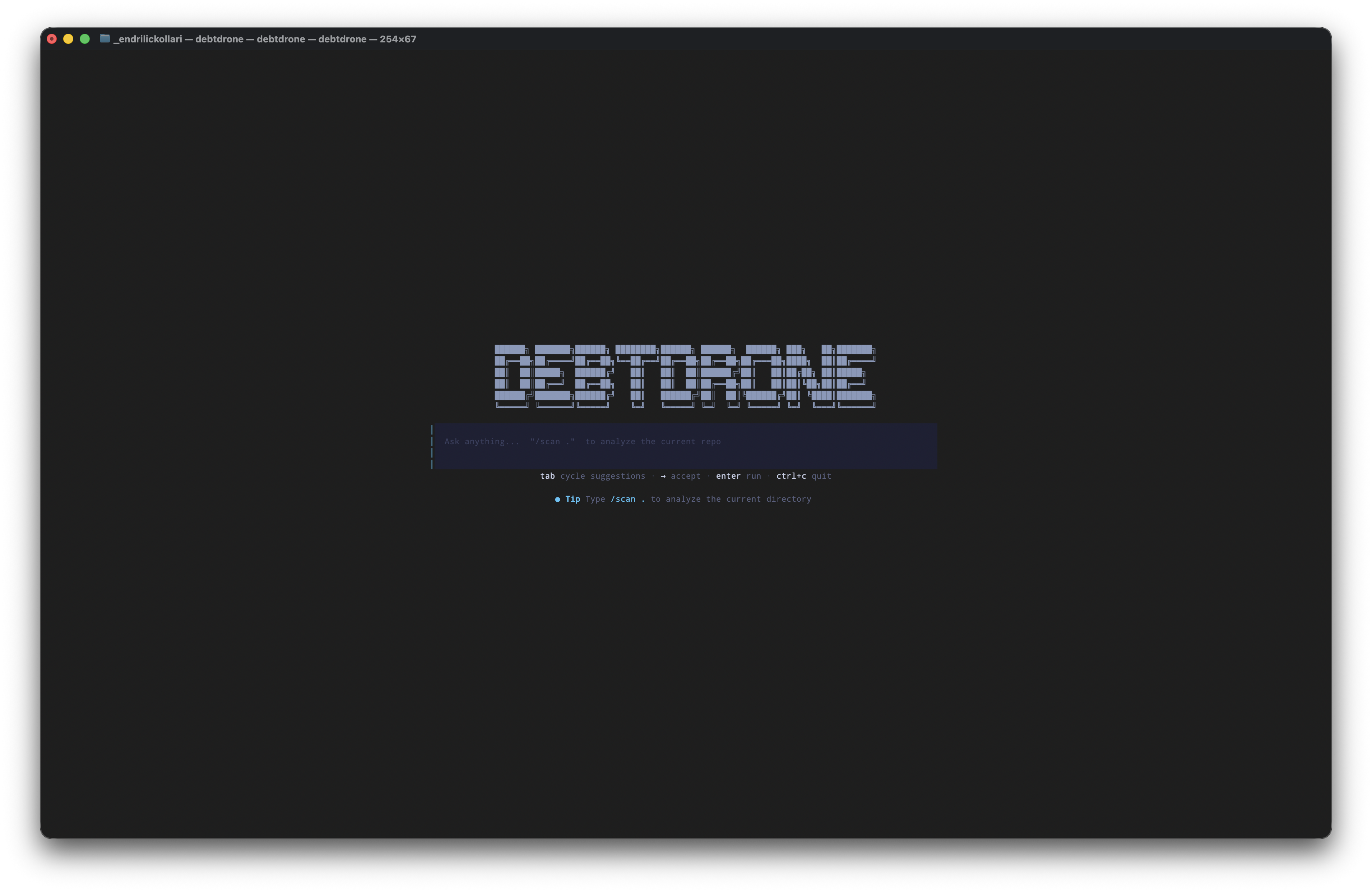 DebtDrone TUI